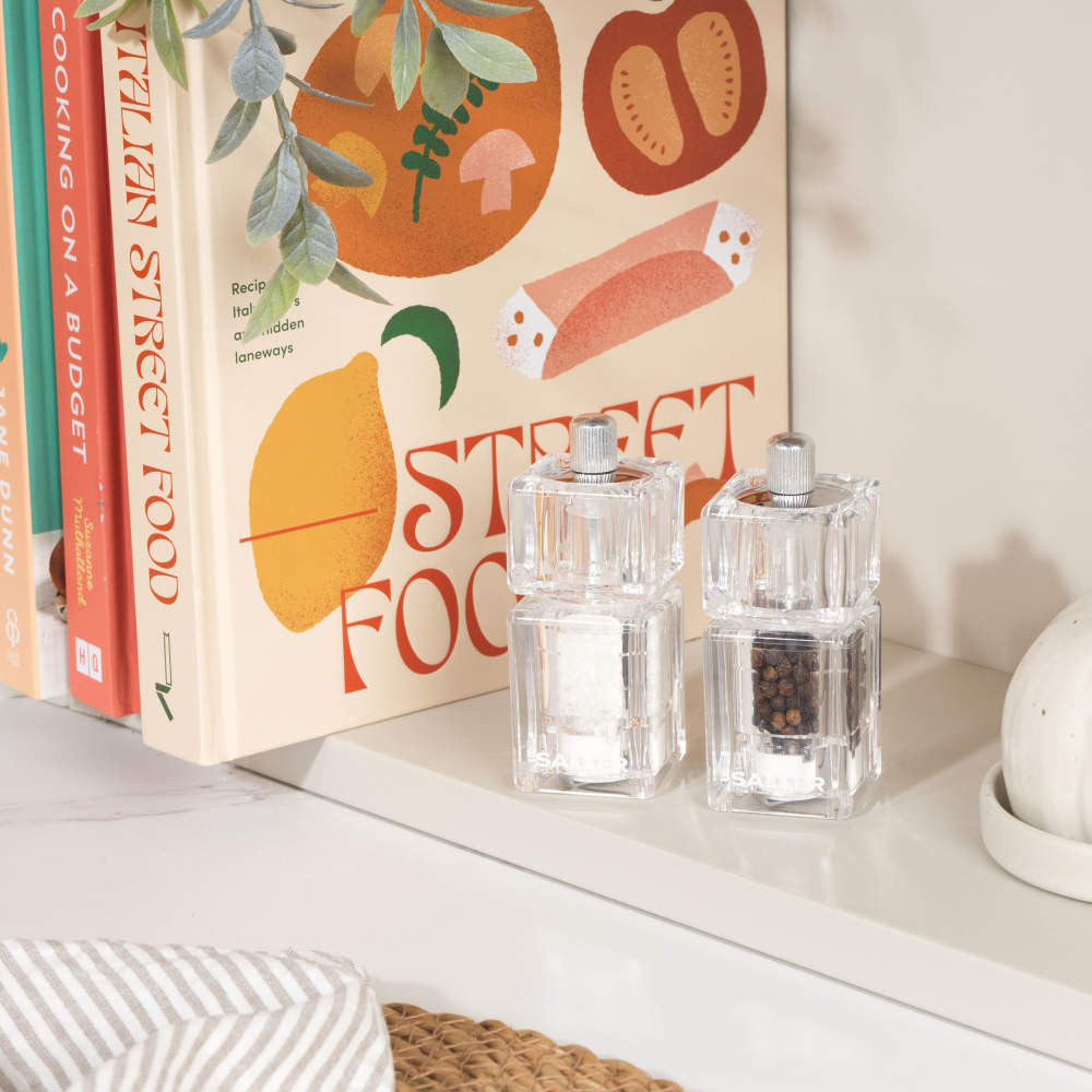 Mini salt and pepper mills, additional view