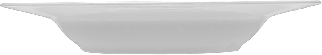 Genevieve Lethu White Porcelain Set of 2 Pasta Bowls 22.5 cm