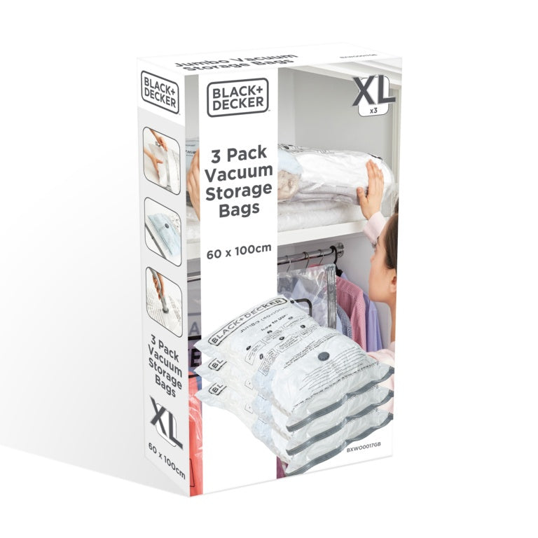 Black and Decker jumbo vacuum storage bags