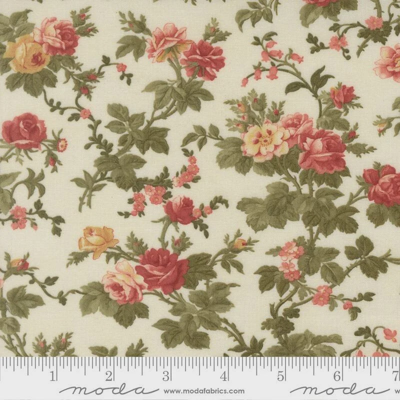 Moda Ambiance By 3 Sisters Porcelain 44413-11 Fat Quarters 50x55cm