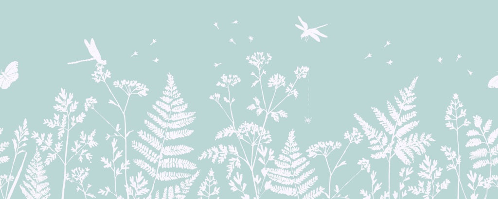 d-c-fix® Window Static Cling Film - Spring Border Meadow 20cm x 1.5m F321-4007