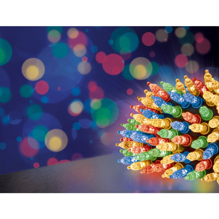 Premier 300 Led Diamond Cut Fairy Lights Multi