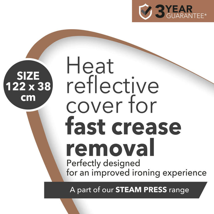 Beldray Easy Glide Ironing Board - Rose Gold