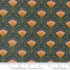 Moda Quaint Cottage Fabric By Gingiber Midnight 48371-21 Sold By The Metre