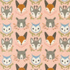 Moda Woodland Wonder by Gingiber Blush 48392-18 Sold By The Metre