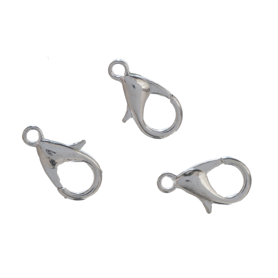 Trigger Clasp: Silver: 10mm: 3