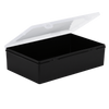 Organiser 3.02 29cm Box Deep Recycle Black/Clear