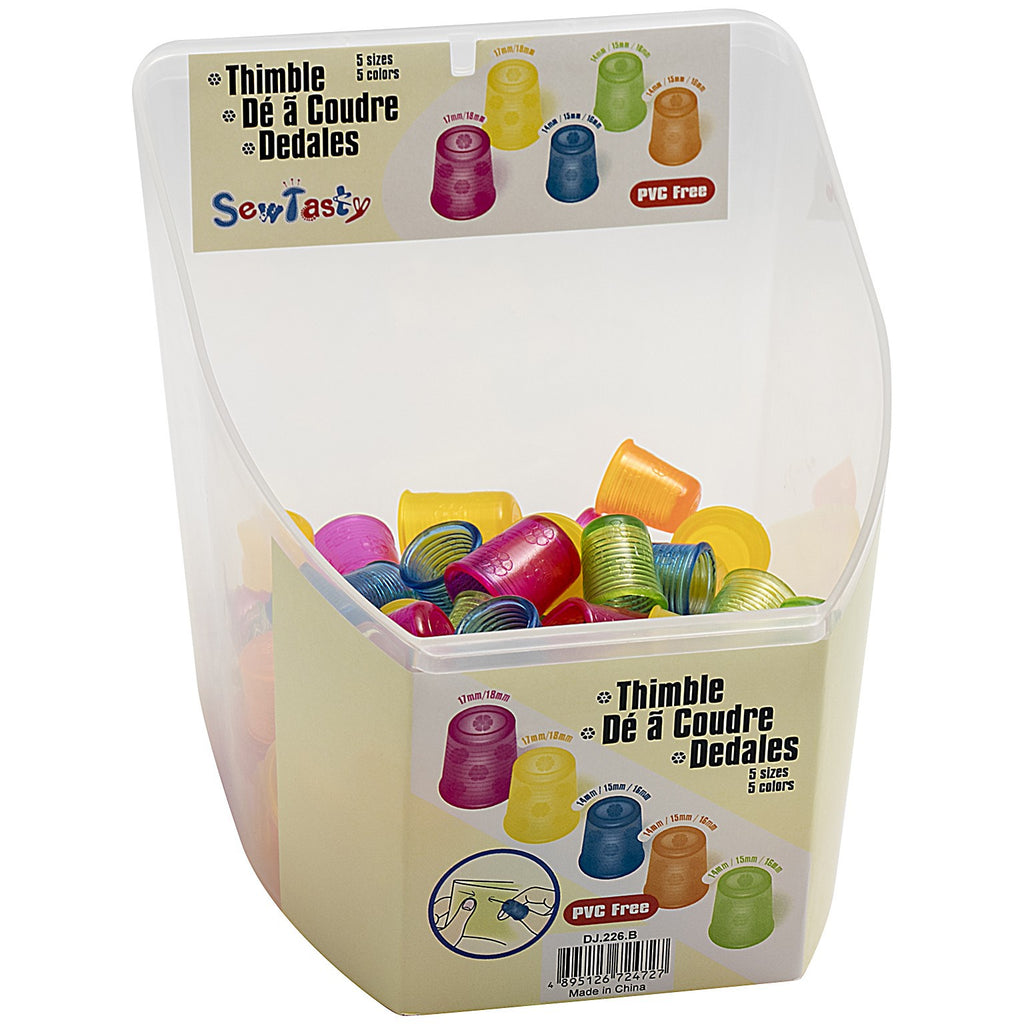 Thimbles sold singly Pliable Asstd Sizes