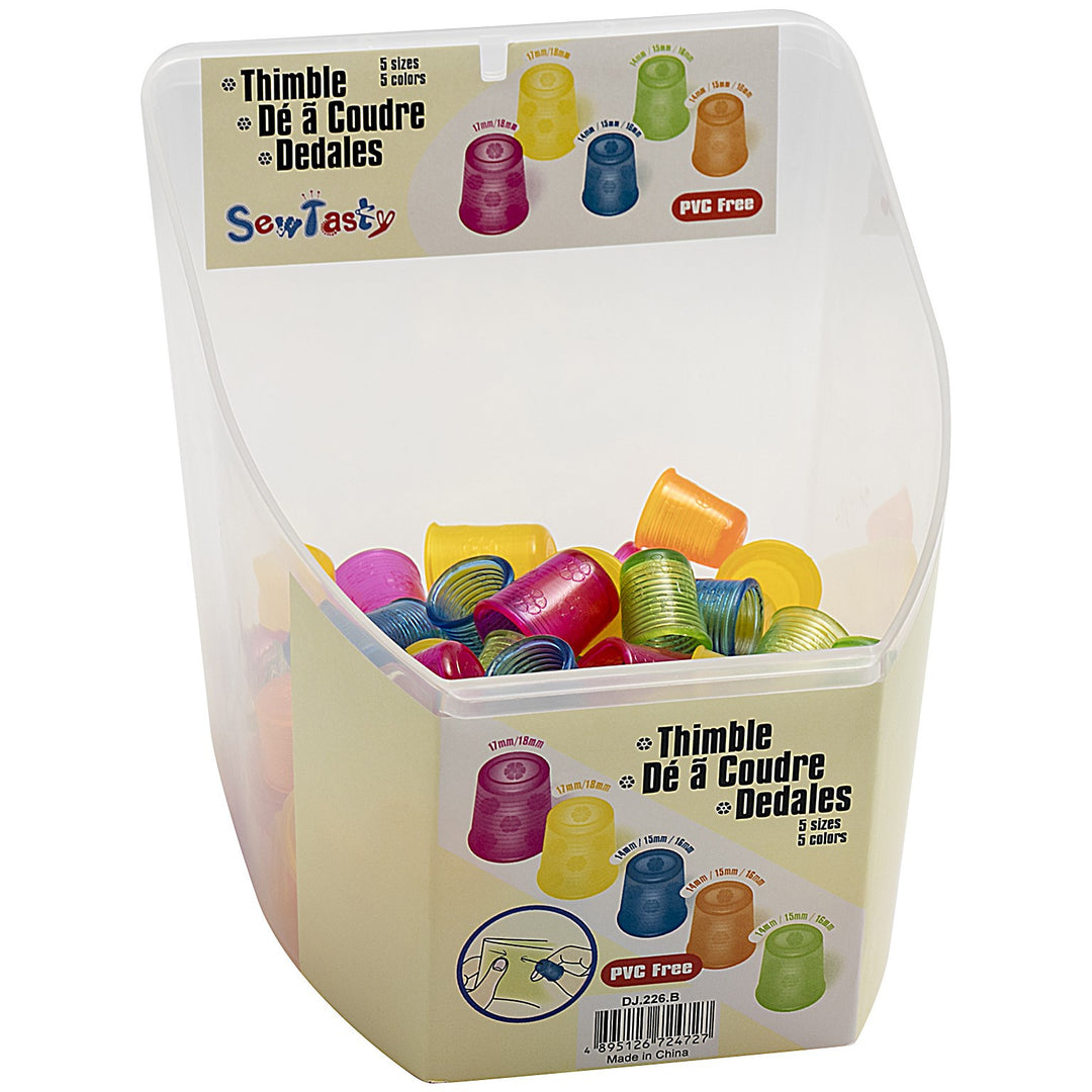 Thimbles sold singly Pliable Asstd Sizes