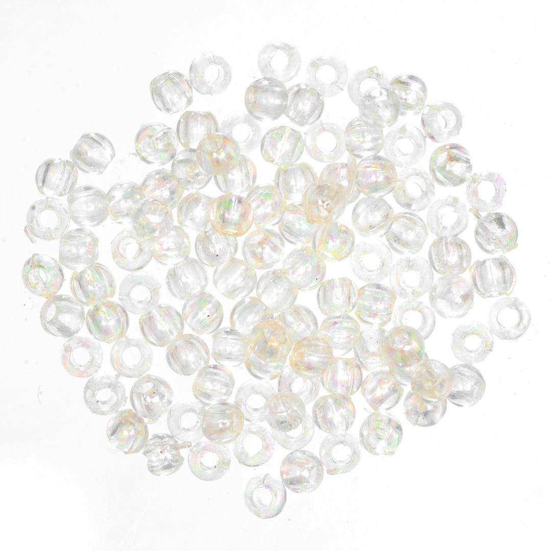 Extra Value: Beads: Plated: 3mm: Aurora: 750g