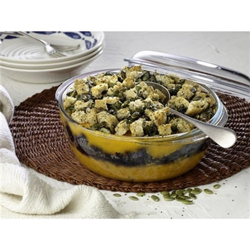 Pyrex Round Casserole Dish 2.1Ltr with Lid