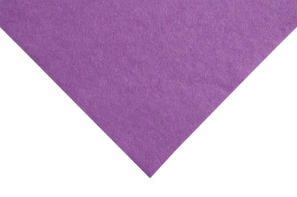 Felt: Wool and Viscose: Squares: 60 x 60cm: Heather