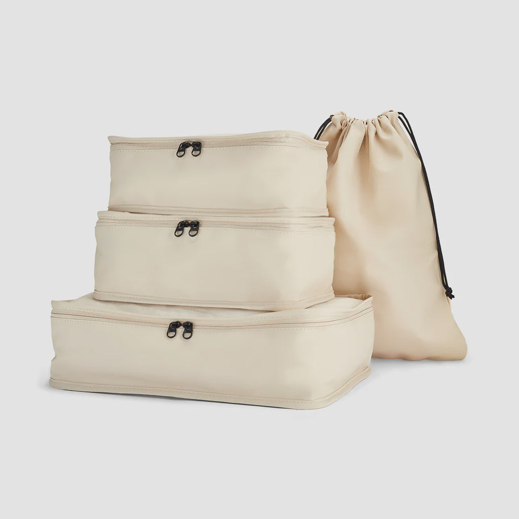 Packing Cubes Set of 4 Beige