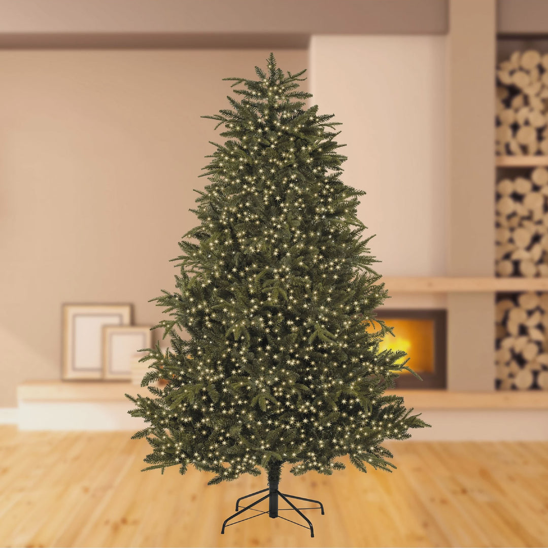 Premier Multi-Action Treebright LED Lights with Timer  500s Warm White