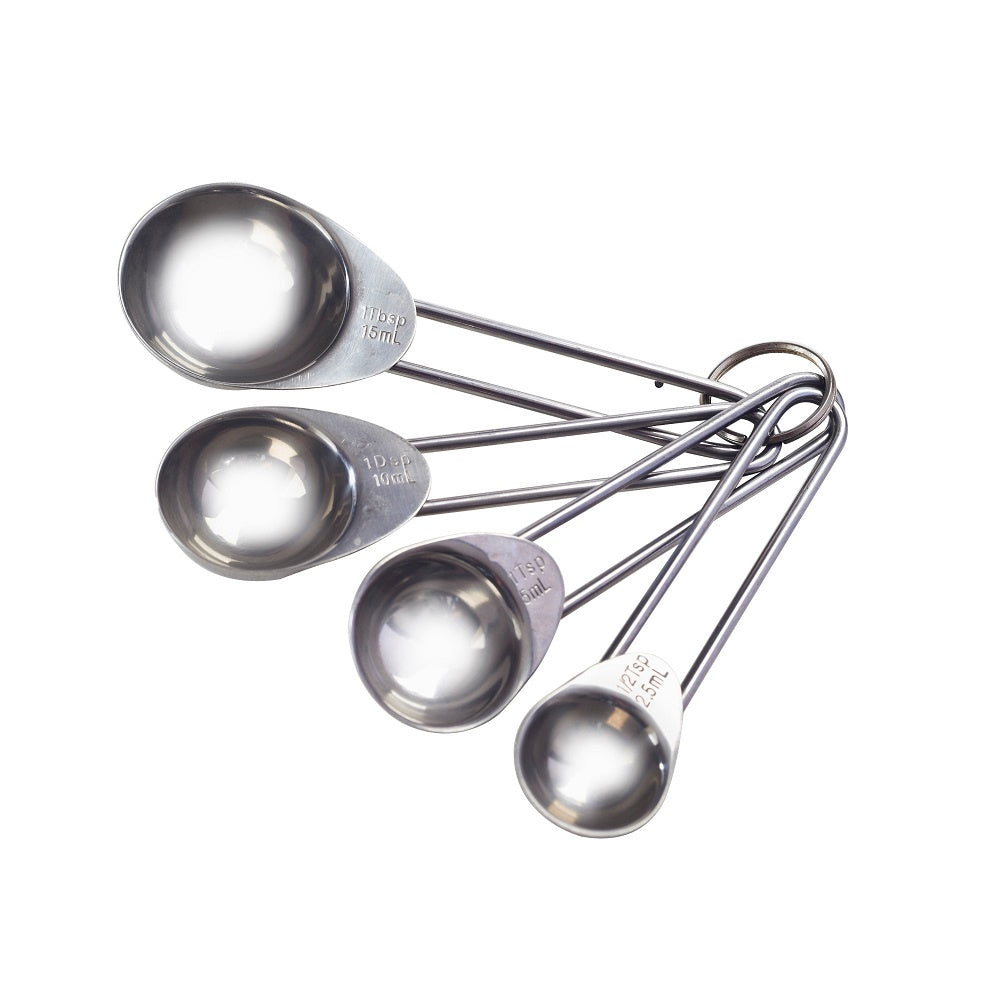Mason Cash Set of 4 Stainless Steel Measuring Spoons
