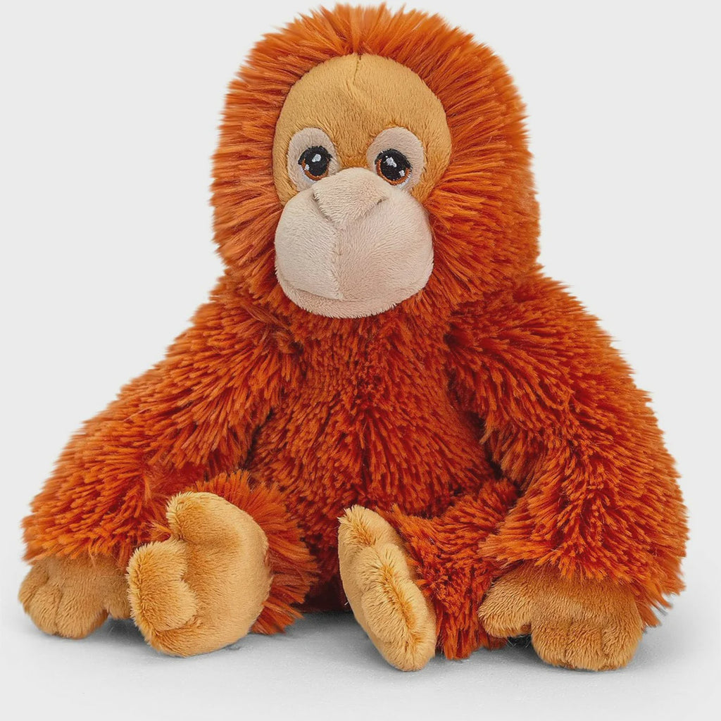 Keeleco 18cm Orangutan Plush Soft Toy Eco-Friendly