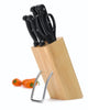 KitchenCraft 6 Piece Knife Set and Block