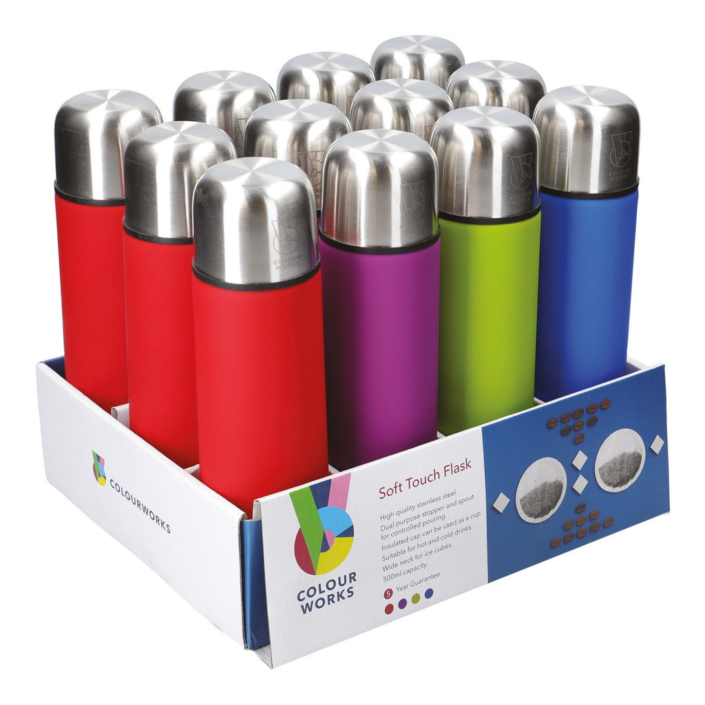 Colourworks Stainless Steel 500 ml Vacuum Flask