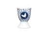 KitchenCraft Traditional Blue Hen Porcelain Egg Cup