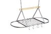 Industrial Kitchen Vintage-Style Ceiling Hanging Pot & Pan Rack