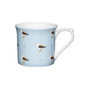 KitchenCraft Fluted Fine Bone China  Mug Seagull