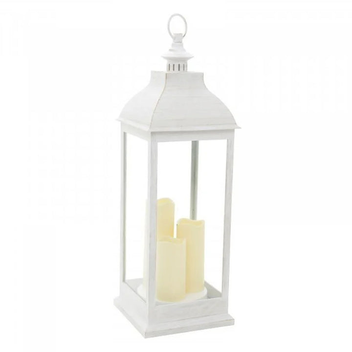 Outside In 71cm Giant Cream Battery Lantern