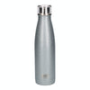 BUILT 480ml Double Walled Stainless Steel Water Bottle Silver Glitter