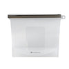 MasterClass 1-Litre Reusable Food Bag with Leakproof and Airtight Seal, BPA-Free Silicone