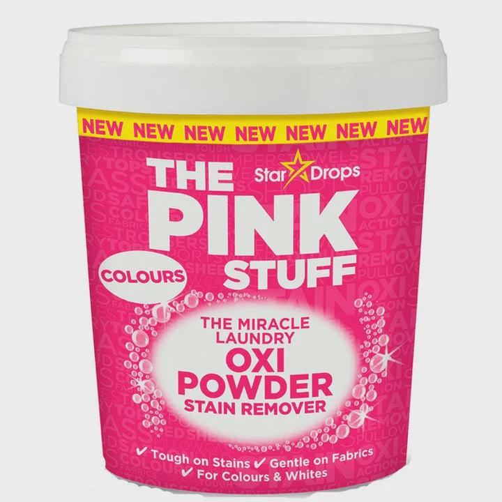 The Pink Stuff Miracle Oxi Powder Stain Remover - Colours