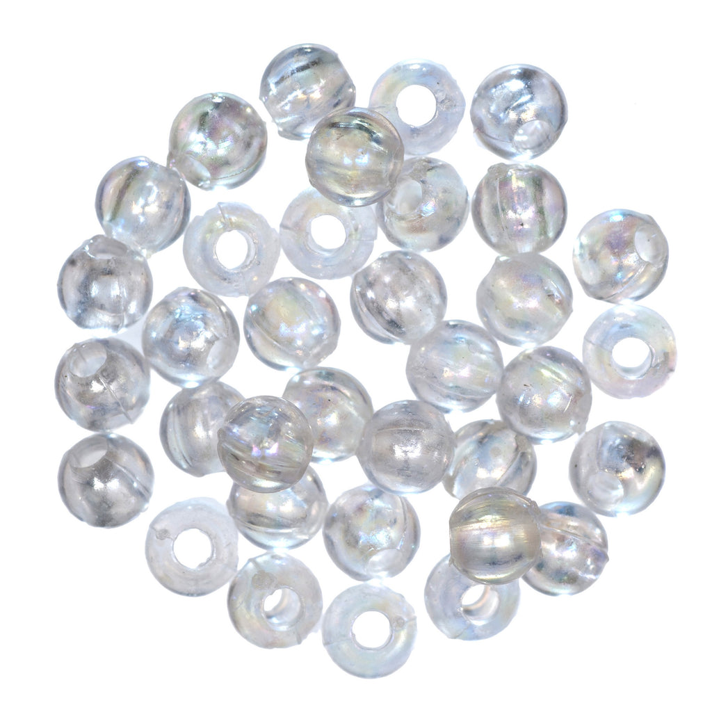Extra Value: Beads: Plated: 5mm: Aurora: 200g