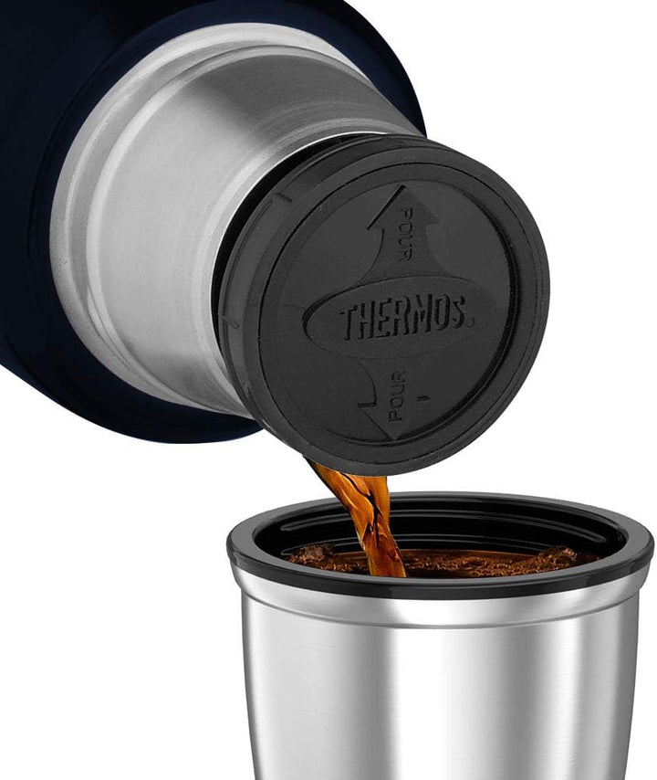 Thermos Stainless King Flask 470ml Glossy Black