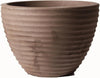 Stewart  Low Honey Pot Planter, 49 cm - Dark Brown