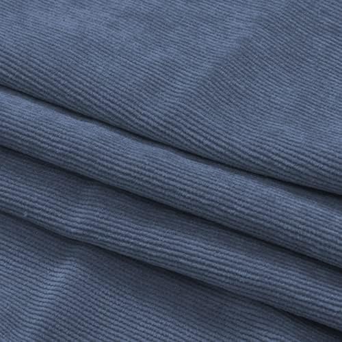 Corduroy Bean Bag Chair Blue Grey