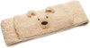 Hot Water Bottle Body Wrap Beige Teddy Bear Fleece