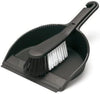 Addis Dustpan and Stiff Brush Set Black