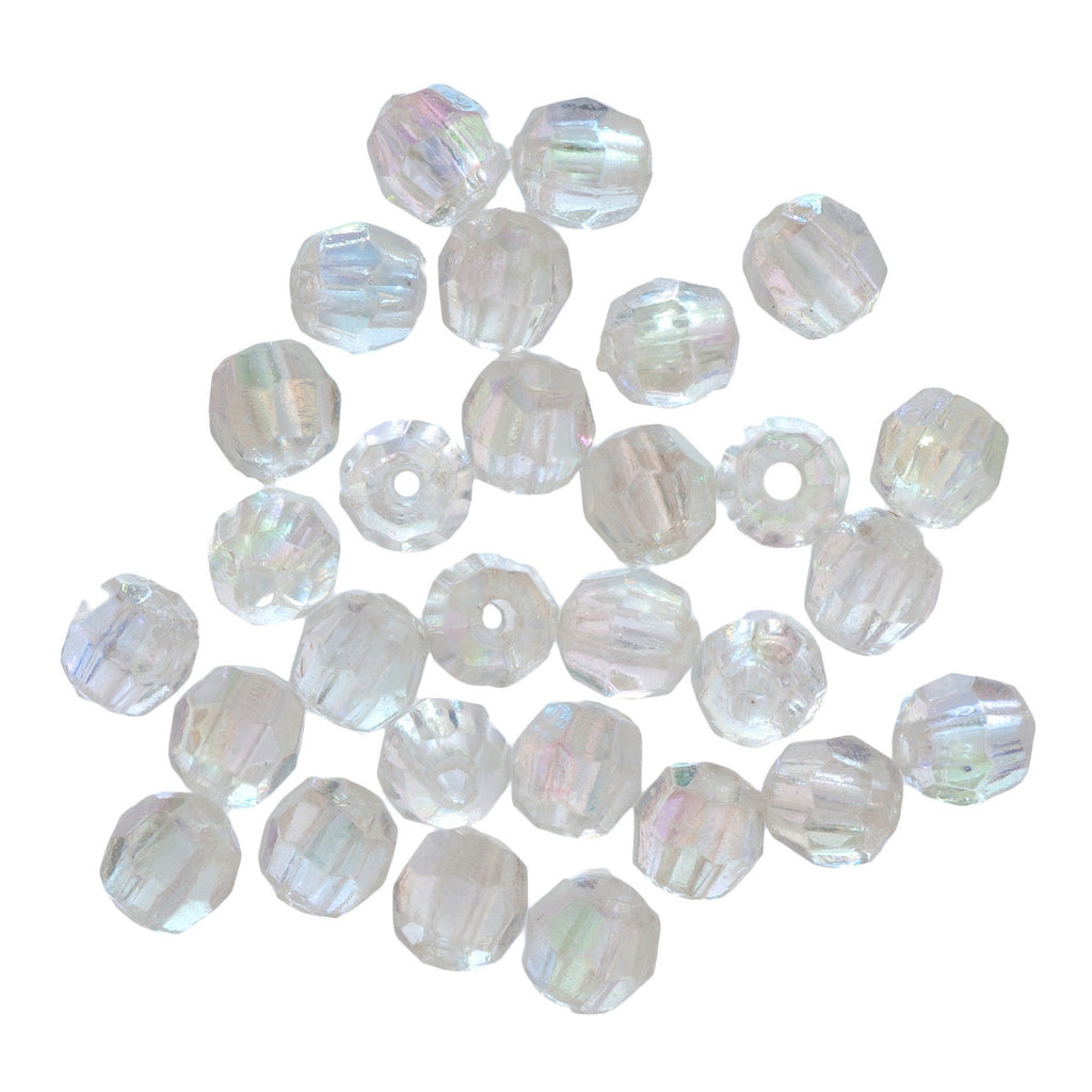Beads: Faceted: 4mm: Aurora: 45