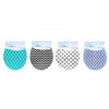 Padded Toilet Seat Plain 4 Assorted Designs