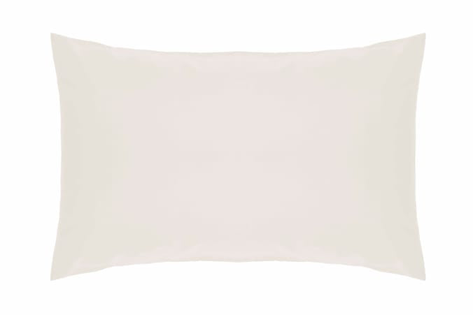 Belledorm Single Percale Pillowcase 200 thread count Ivory