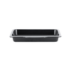 Enamel 0.6mm Handled 37cm Roaster Black