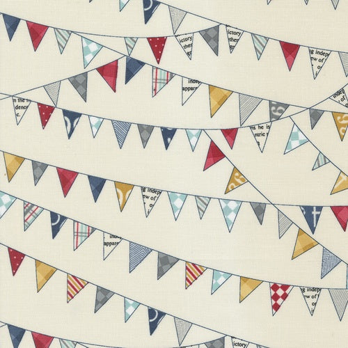 Moda Vintage Fabric By Sweetwater Cream 55652-11 Fat Quarters 50x55cm