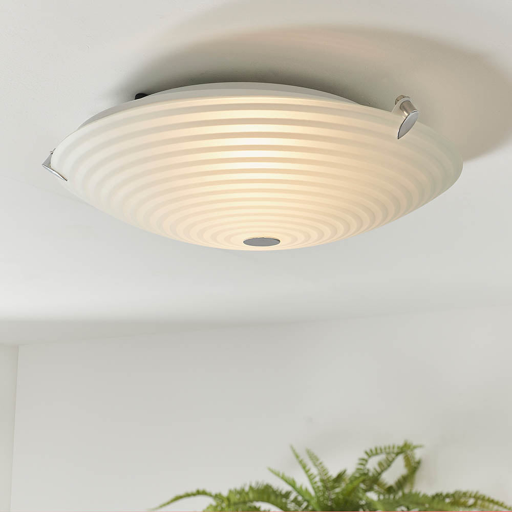 Roundel flush light, additional view