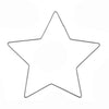 Craft Hoops: Wire: Star: 25cm: Silver