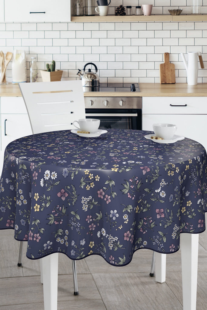 Wipeclean Table Cloth 140cm/54in By The Metre - 519-01