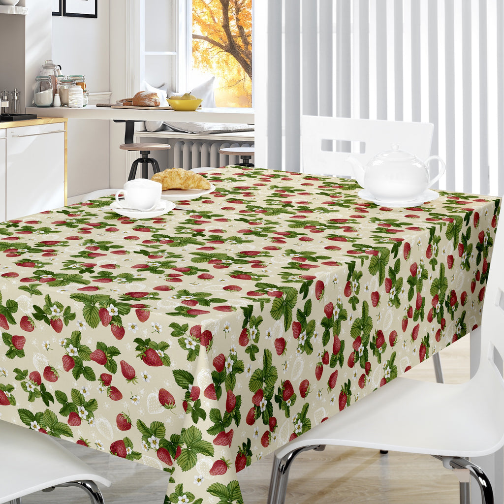 Wipeclean Table Cloth 140cm/54in By The Metre - 5T6-01