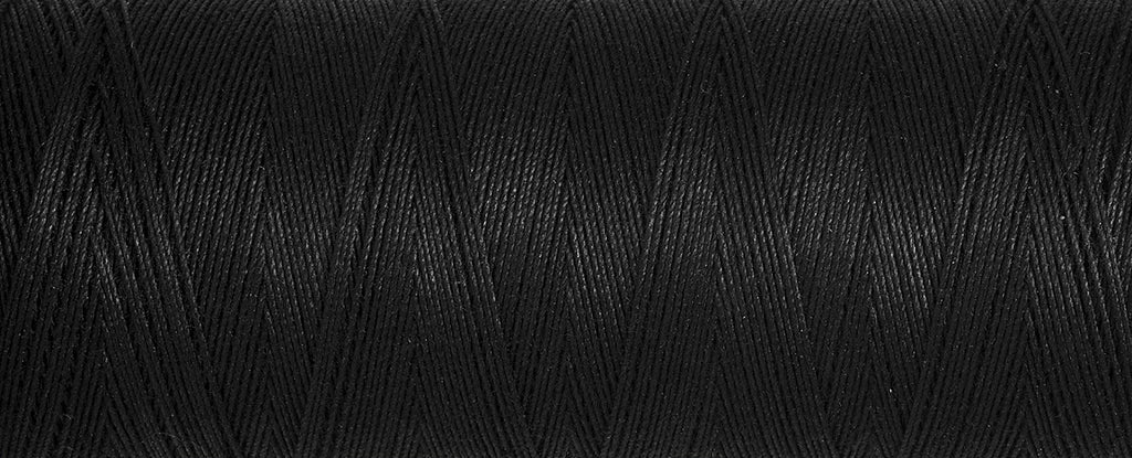 Natural Cotton Thread: 100m: 5201 (Black) 2T100C\BLK