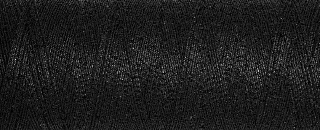 Natural Cotton Thread: 100m: 5201 (Black) 2T100C\BLK