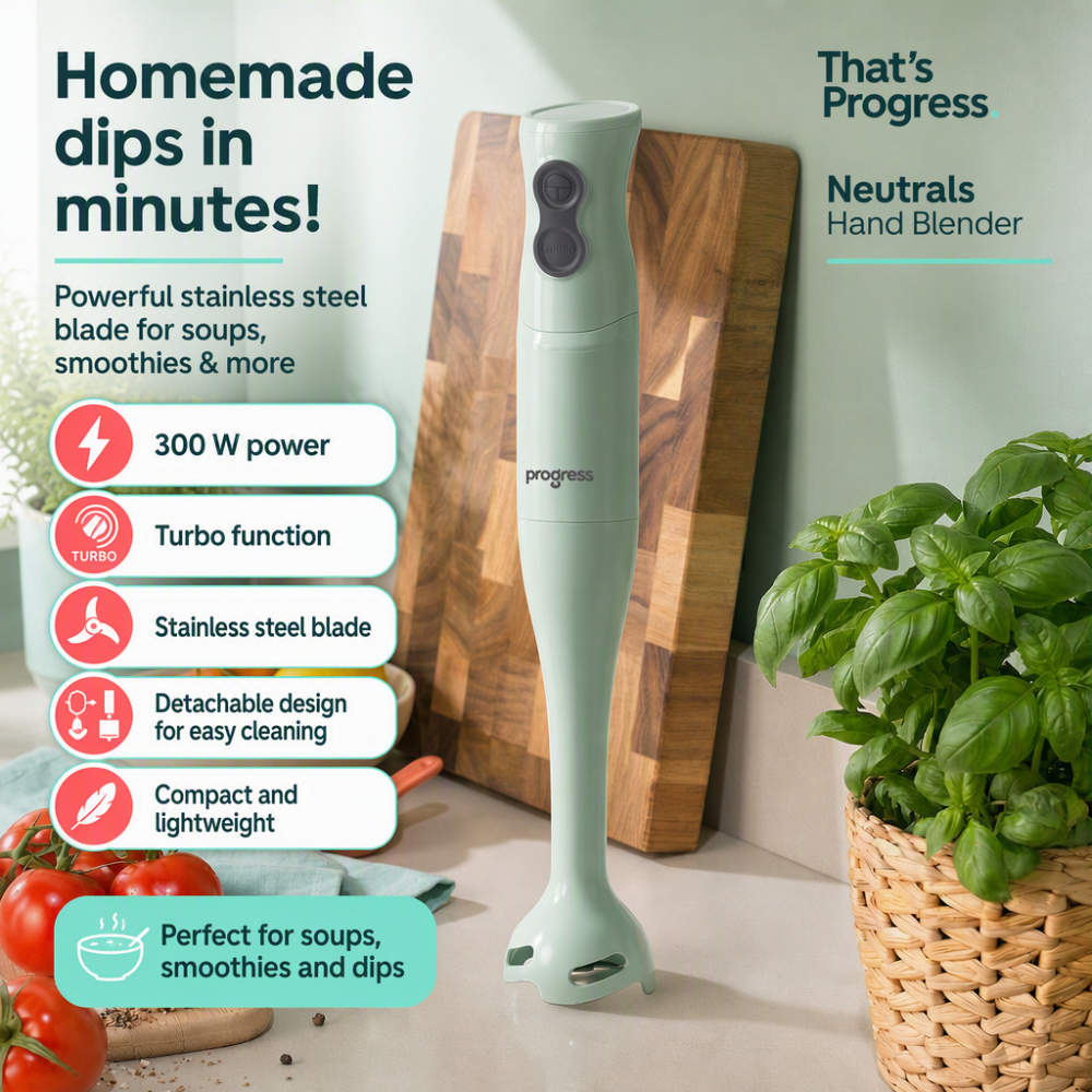 Progress Neutrals 300W Hand Blender Sage