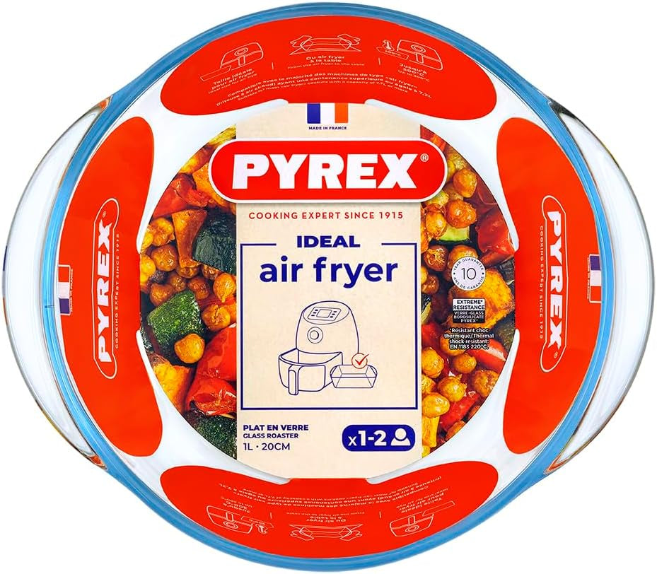 Pyrex Airfryer 1.1L Round Dish