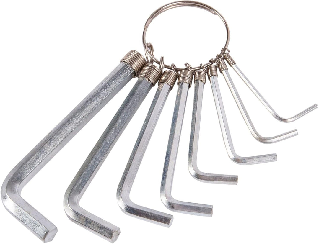 Blackspur Metric Hex Key Set - 8 Pieces