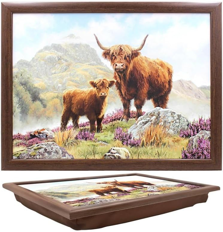 Lesser & Pavey  Highland Cow   Laptray